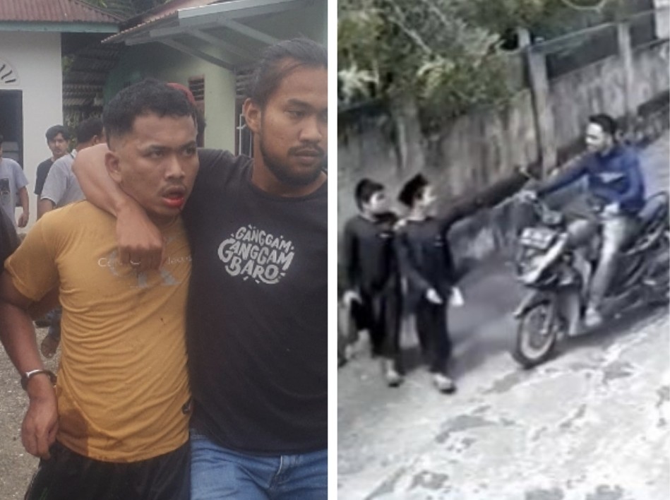 Pelaku jambret uang santunan anak yatim ditangkap di Sumbar (foto/ist)